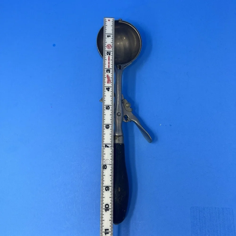 Antique‎ Ice Cream Scoop Clipper FS Co Troy NY #4 1915 Metal Disher Tool